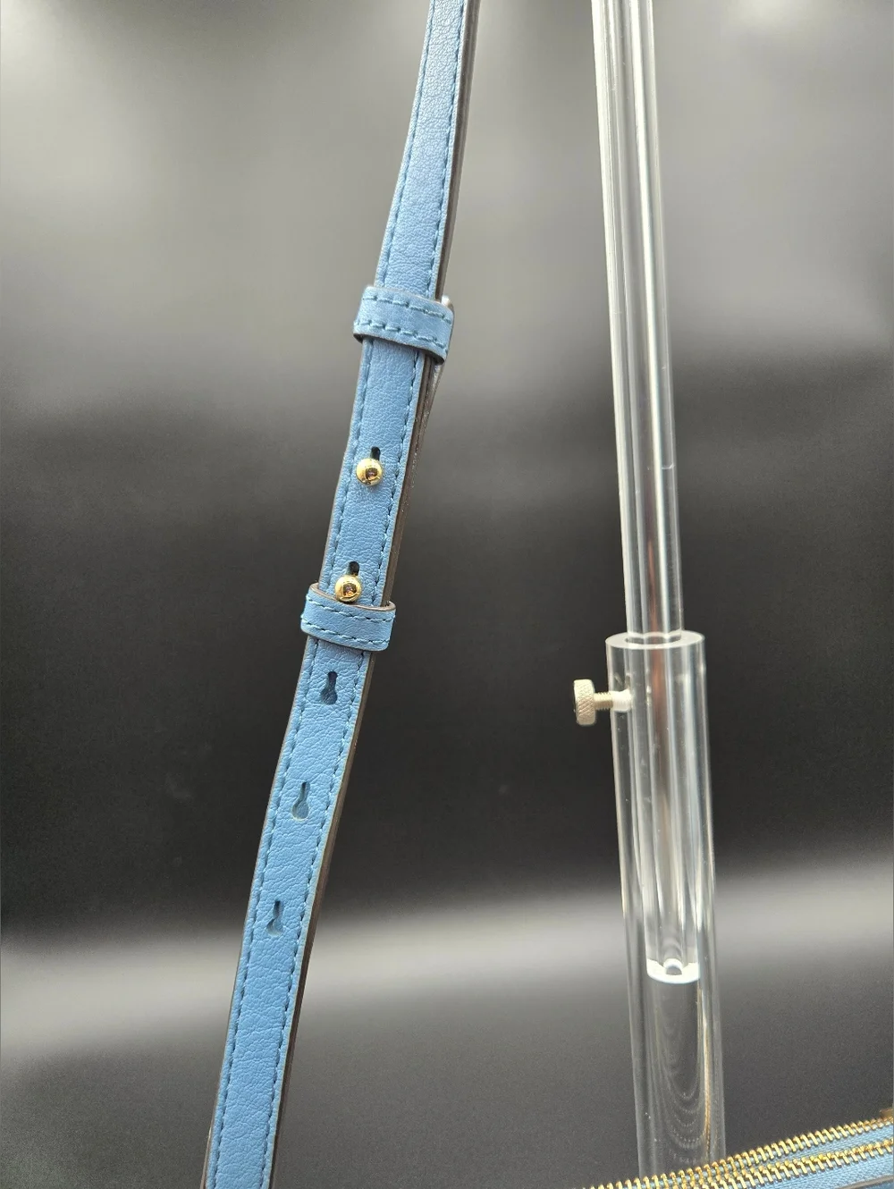 Vince Camuto‎ Gally Leather Crossbody Bag in Blue Heaven